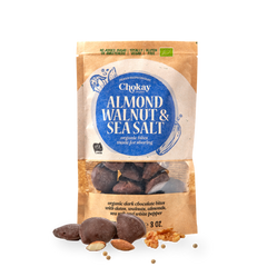 Chokay Almond, Walnut & Seasalt Bites Packung in Vorderansicht