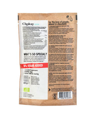 Chokay BIO Bites - ALMOND CINNAMON Packung in Rückansicht