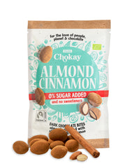 Chokay BIO Bites - ALMOND CINNAMON Packung in Vorderansicht