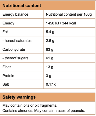 True Dates - CINNAMON ROLL | natürlich aromatisierte Datteln | Zimtschnecke | 100 g