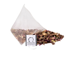 Solaris.Tea - Blooming - Restore & Harmonise | Biologisch abbaubare Pyramiden-Teebeutel, 15x2g BIO