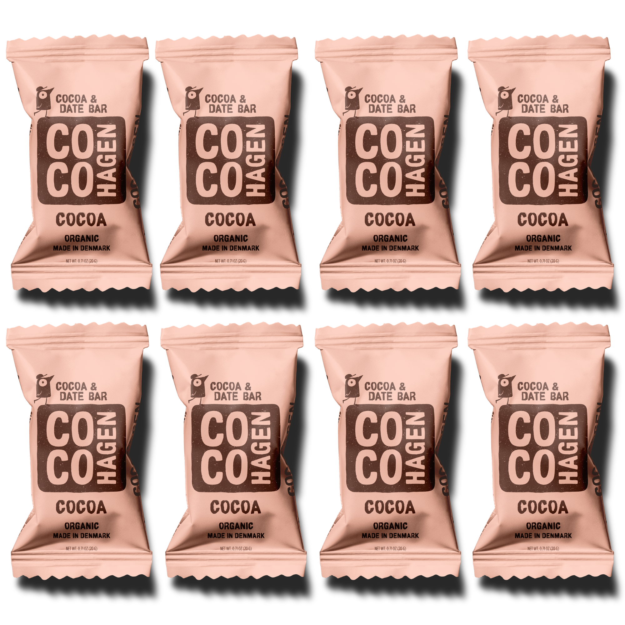 Cocohagen Organic Date Bite: Bio Cocoa, 8 x 20g