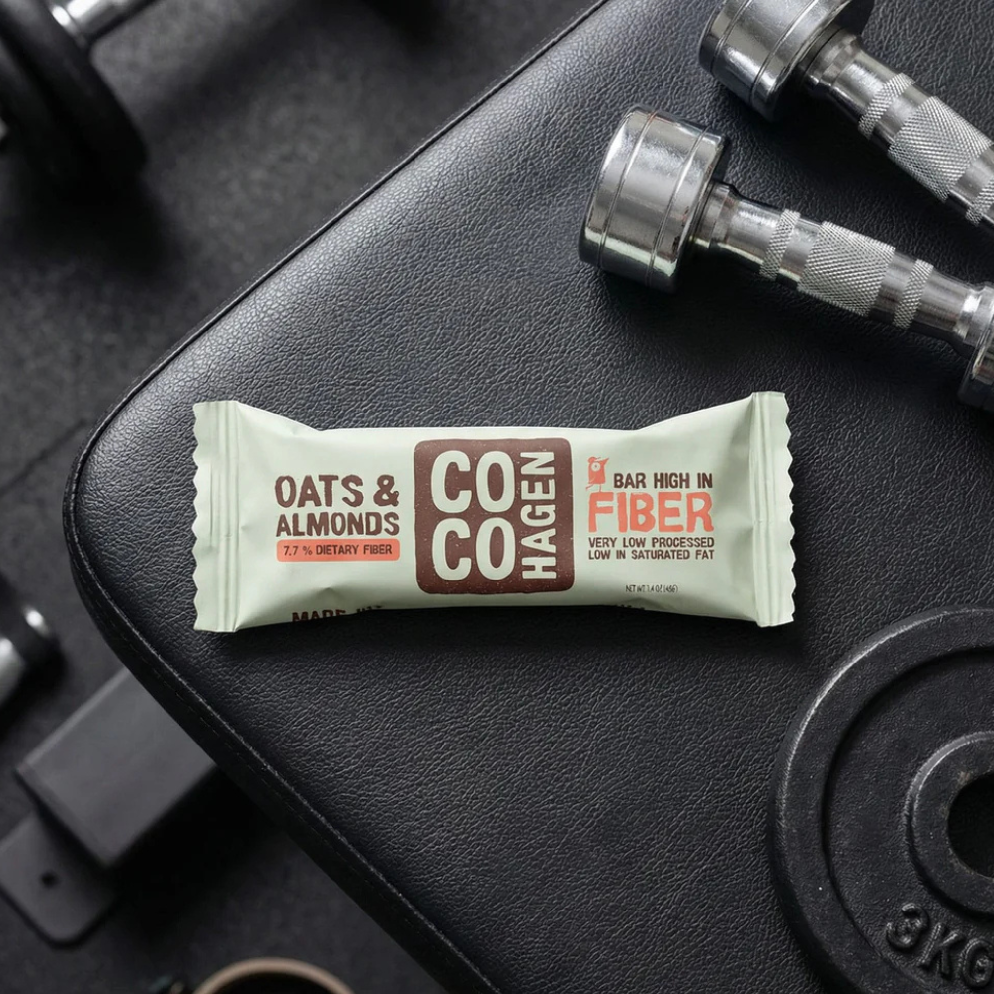 Cocohagen Organic Date Bar: Bio Hafer & Mandeln, 4 x 40g
