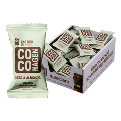 COCOHAGEN Bio Dattel Bites | Ballaststoffreiche vegane Energiebällchen aus Datteln | Ohne Zuckerzusatz | Glutenfrei | Natürliche Zutaten | 25 x 20g