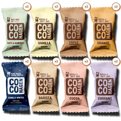 Cocohagen Bio Dattel Bites – 8 Sorten, 100 % natürliche Zutaten, ohne Zuckerzusatz, Vegan