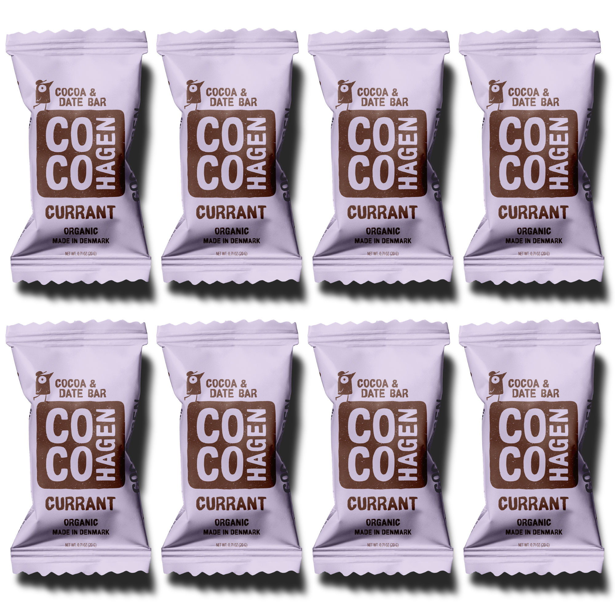 Cocohagen Organic Date Bite: Bio Johannisbeere, 8 x 20g