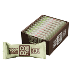 Cocohagen Organic Date Bar: Bio Hazelnut & Cocoa 20 x 40 g in Karton
