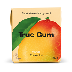 True Gum - Minze,Zitrone, Mango, Himbeere&Vanille, Strong Mint, White, Lakritze&Eukalyptus, Ingwer&Kurkuma | Plastikfreier Kaugummi | Biologisch Abbaubar | Vegan | 21 g