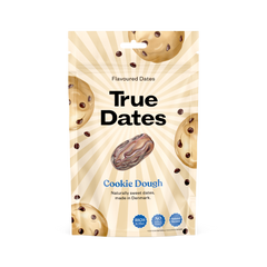 True Dates Aromatisierte Datteln 100 g – gesündere Süßigkeiten Alternative mit innovativen Candy & Dessert Geschmacksrichtungen – vegan & ohne Zuckerzusatz – Cola, Peach, Apple, Watermelon, Cookie, Cinnamon, Peanut Butter, Pistachio, Popcorn