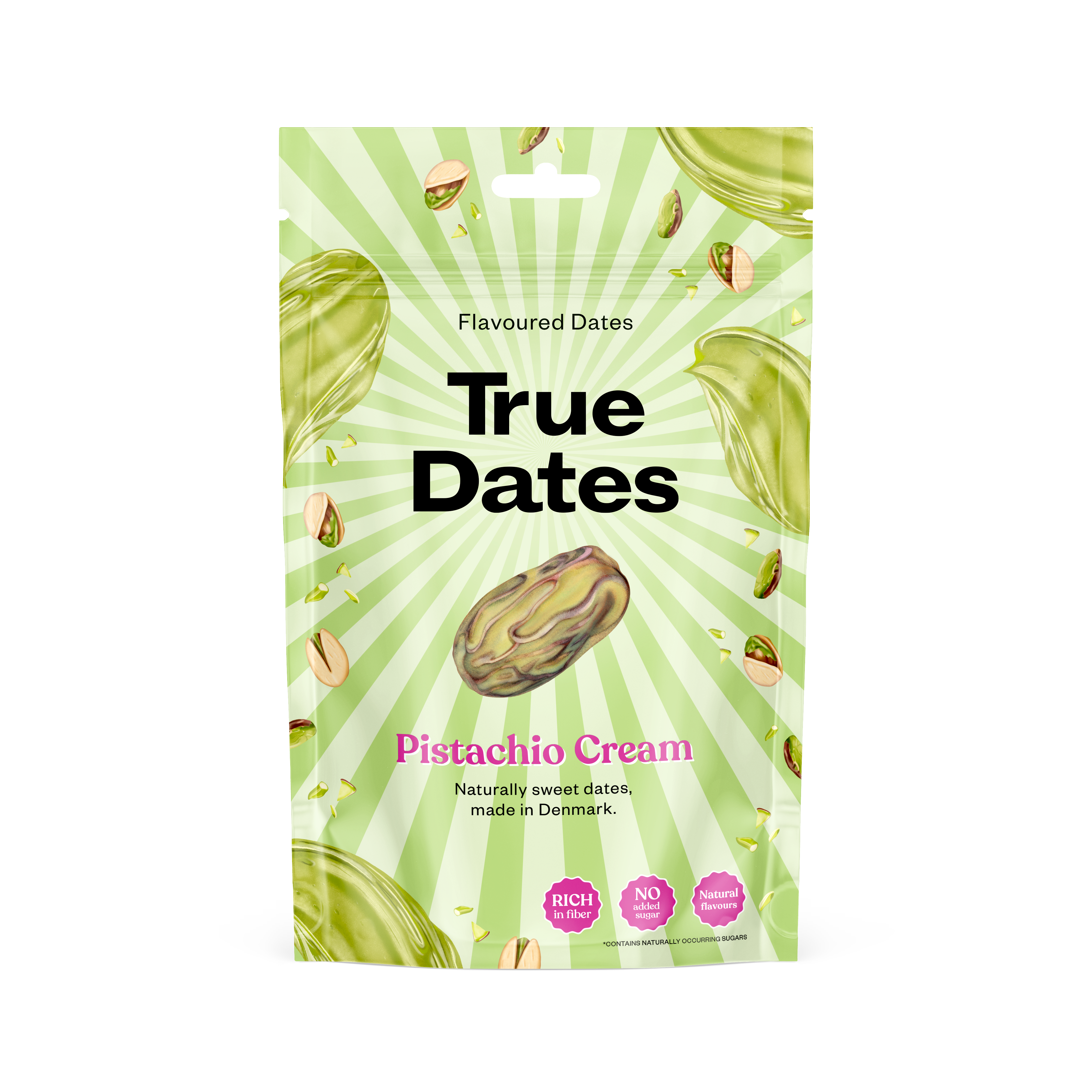 True Dates - PISTAZIEN CREME | natürlich aromatisierte Datteln | 100 g