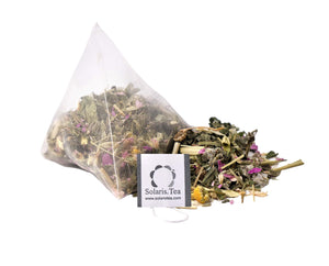 Solaris.Tea - Full Bloom - Nourish & Energise | Biologisch abbaubare Pyramiden-Teebeutel, 15x2g BIO