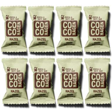 Cocohagen Organic Date Bite: Bio Hazel, 8 x 20g