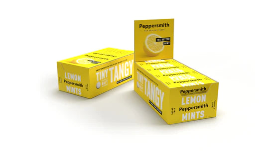Peppersmith 100% Xylitol Mints - Zitrone und Pfefferminze
