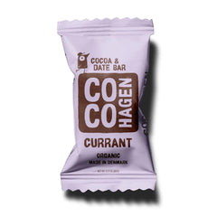 Cocohagen Organic Date Bite Johannisbeere, 25 x 20g einzeln verpackt in einem Karton