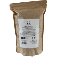 Pyramiden-Teebeutel Nachfüllpackung Peppermint Tee in Vorderansicht