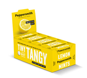 Peppersmith 100% Xylitol Mints - Zitrone und Pfefferminze