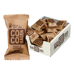 COCOHAGEN Bio Dattel Bites | Ballaststoffreiche vegane Energiebällchen aus Datteln | Ohne Zuckerzusatz | Glutenfrei | Natürliche Zutaten | 25 x 20g