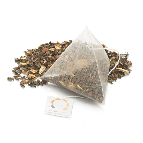 Pyramiden-Teebeutel mit Peppermint Tee 