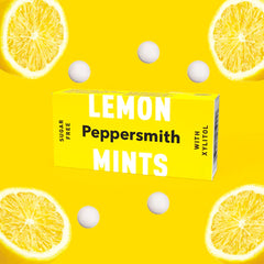 Peppersmith 100% Xylitol Mints - Zitrone und Pfefferminze