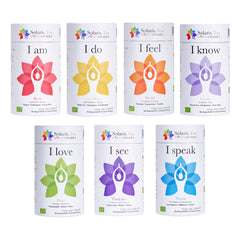 BE BETTER CHAKRA - GESCHENKSET: 7x BIO Tees by Kerstin Linnartz, blended by Solaris Tea