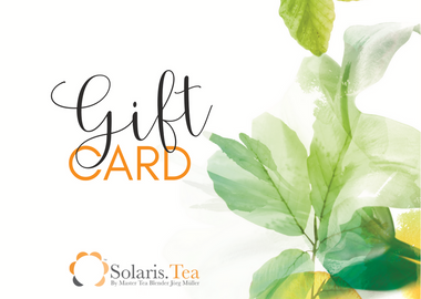 Solaris Tea Geschenk Gutschein