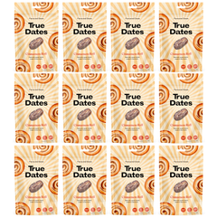 True Dates Aromatisierte Datteln 12 x 100 g – innovativen Candy & Dessert Aromen – gesündere Süßigkeiten Alternative – vegan & ohne Zuckerzusatz