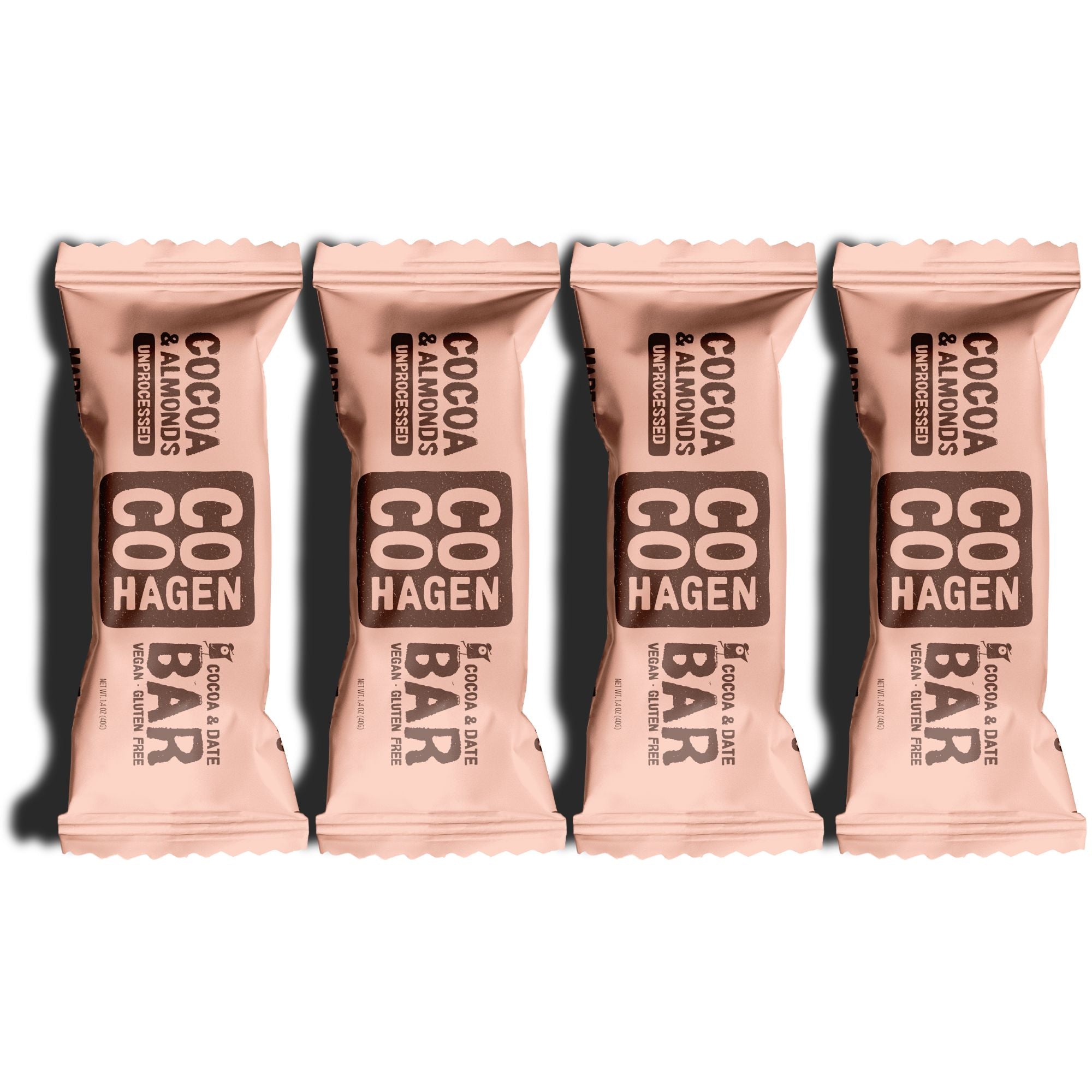 Cocohagen Organic Date Bar: Bio Cocoa & Mandeln, 4 x 40g