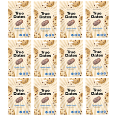 True Dates Aromatisierte Datteln 12 x 100 g – innovativen Candy & Dessert Aromen – gesündere Süßigkeiten Alternative – vegan & ohne Zuckerzusatz