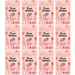True Dates Aromatisierte Datteln 12 x 100 g – innovativen Candy & Dessert Aromen – gesündere Süßigkeiten Alternative – vegan & ohne Zuckerzusatz