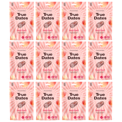 True Dates Aromatisierte Datteln 12 x 100 g – innovativen Candy & Dessert Aromen – gesündere Süßigkeiten Alternative – vegan & ohne Zuckerzusatz