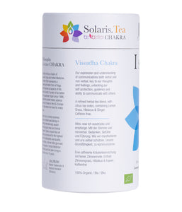 I Speak – Vissudha - Kehlchakra biologisch abbaubare Pyramiden- Teebeutel 15x2g  BIO