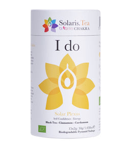 I Do - Manipura - Solar Plexus Chakra biologisch abbaubare Pyramiden- Teebeutel 15x2g  BIO