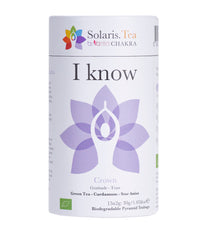 I Know – Sahasrara - Kronenchakra biologisch abbaubare Pyramiden- Teebeutel 15x2g  BIO