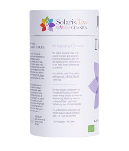 I Know – Sahasrara - Kronenchakra biologisch abbaubare Pyramiden- Teebeutel 15x2g  BIO