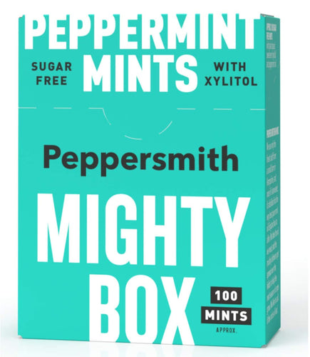 Peppersmith Mighty Box - 100% Xylitol Mints Pfefferminze, 60 g