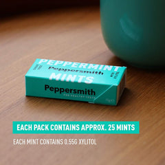 Peppersmith 100% Xylitol Mints - Pfefferminze