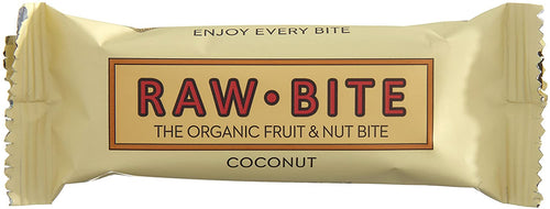 Raw Bite Bio Rohkost Riegel Coconut, 12 x 50 g