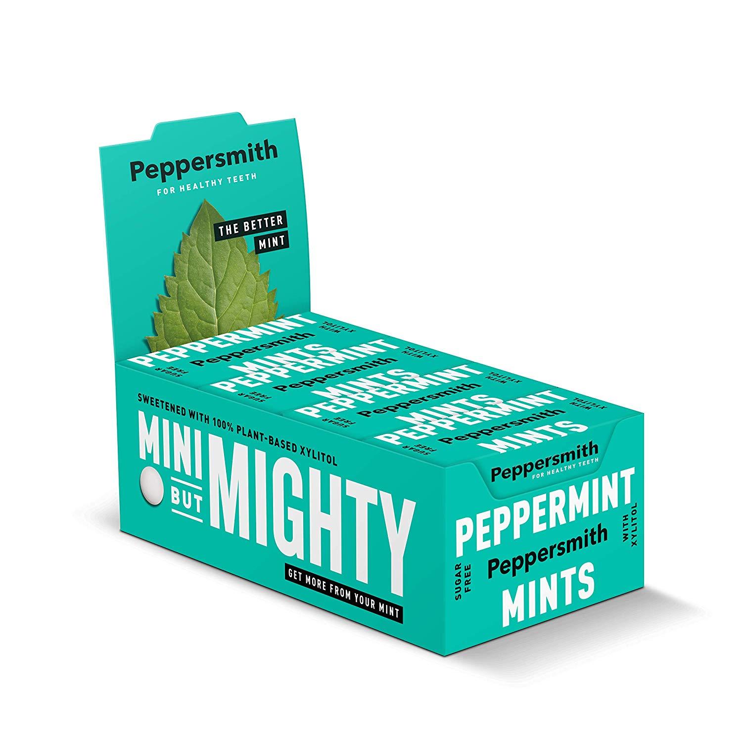 Peppersmith 100% Xylitol Mints - Pfefferminze