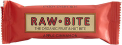 Raw Bite Bio Rohkost Riegel Apple Cinnamon, 12 x 50 g