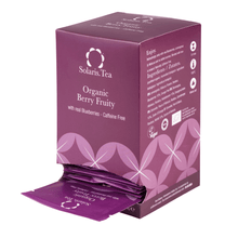 Laden Sie das Bild in den Galerie-Viewer, Berry Fruity Org. Enveloped Pyramid Teabags, 25x2g - Solaris Tea