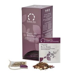 Solaris BIO Berry Fruity Früchtetee 40x2g Packung, genähter Teebeutel, loser Tee, Teekuvert 