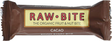 Laden Sie das Bild in den Galerie-Viewer, Raw Bite Bio Rohkost Riegel Cacao, 12 x 50 g