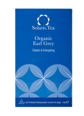 Solaris Earl Grey Tee Packung 25x2g, Vorderansicht