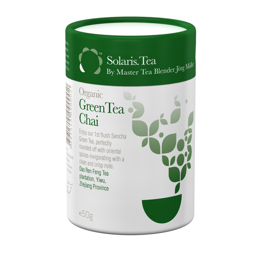 BIO Sencha Grüntee Chai Zylinder 50g