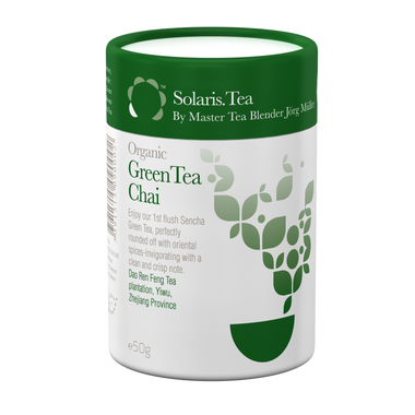 BIO Sencha Grüntee Chai Zylinder, lose Blätter 50g