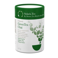 BIO Sencha Grüntee Chai Zylinder, lose Blätter 50g