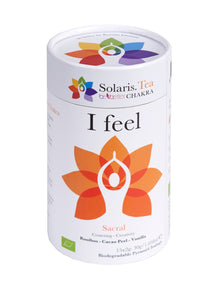 I Feel - Svadhistana - Sakralchakra biologisch abbaubare Pyramiden- Teebeutel 15x2g  BIO