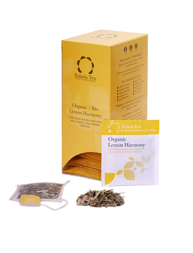 BIO Lemon Harmony 40x1,5g biologisch abbaubare, genähte Teebeutel