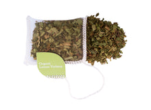 Laden Sie das Bild in den Galerie-Viewer, BIO Lemon Verbena 40x1,5g biologisch abbaubare, genähte Teebeutel