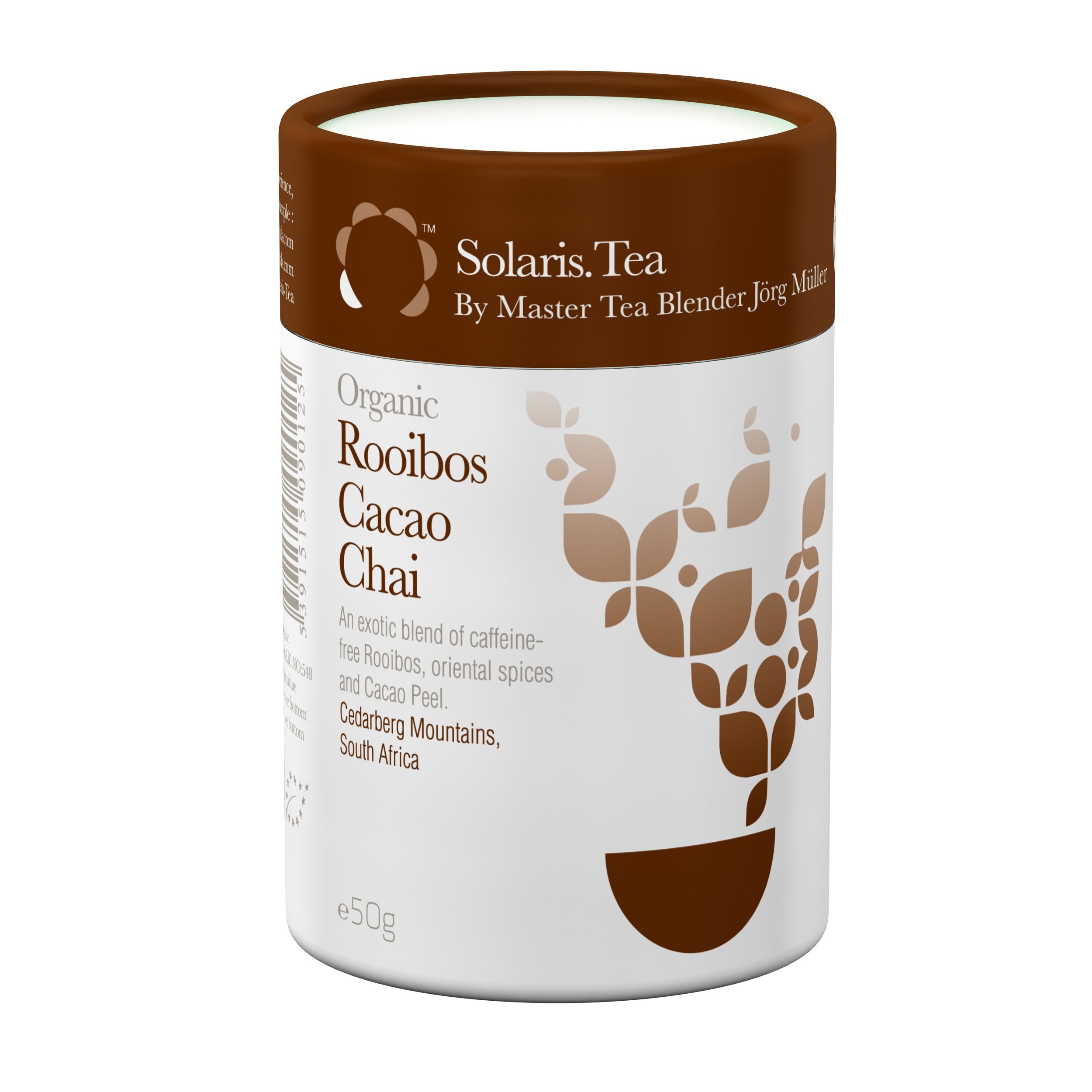BIO Rooibos-Kakao-Chai Zylinder, lose Blätter 50g